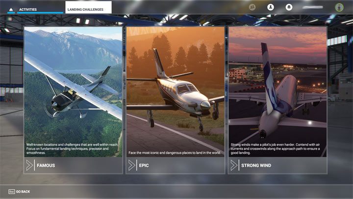 Während der Landung werden drei Aspekte bewertet: Microsoft Flight Simulator: Spielmodi - Grundlagen - Microsoft Flight Simulator 2020-Handbuch