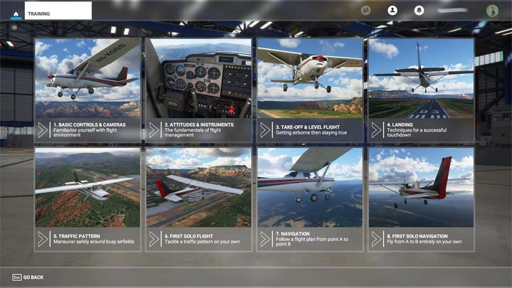Aktivitäten in Flight Simulator sind eine Reihe von Herausforderungen - Microsoft Flight Simulator: Spielmodi - Grundlagen - Microsoft Flight Simulator 2020-Handbuch