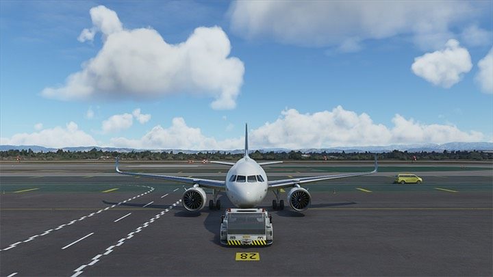 Auf kleinen Flughäfen und mit kleinen Flugzeugen wird der Schlepper etwas bescheidener sein - Bodendienste - Grundlagen - Microsoft Flight Simulator 2020 Guide