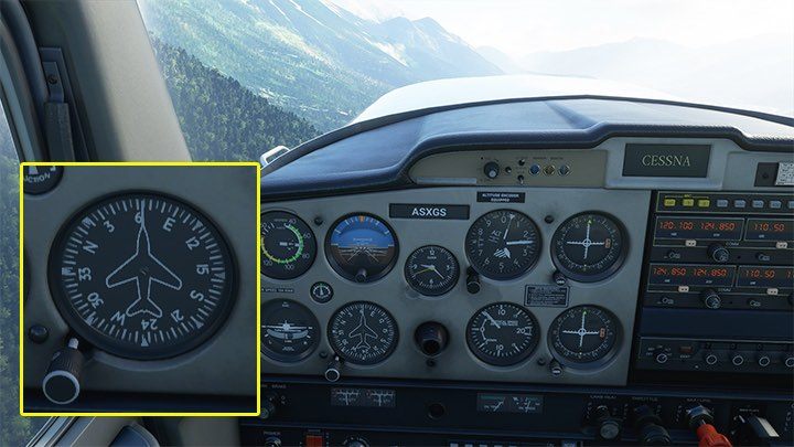 1 - Microsoft Flight Simulator: Richtungswechsel - Fliegen auf Kurs - Flugschule - Microsoft Flight Simulator 2020-Handbuch