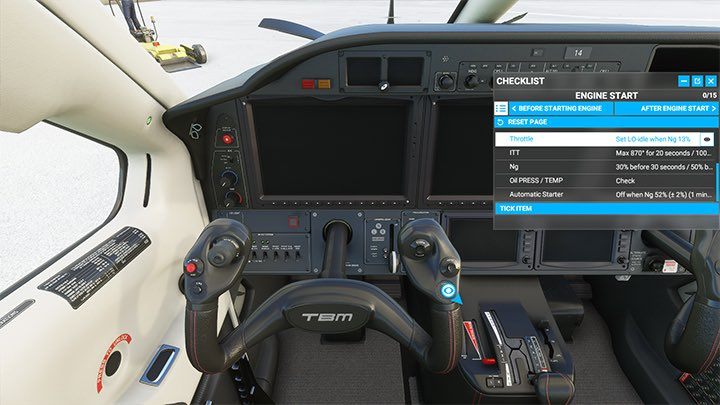 3 - Nachdem alle Operationen abgeschlossen sind, kann das Flugzeug den Flug beginnen. - Microsoft Flight Simulator: Kaltstart - Fortgeschrittenes Fliegen - Microsoft Flight Simulator 2020-Handbuch