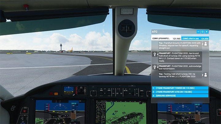Von den ersten Anzeichen an sieht es so aus, als wären wir auf der N8-Straße - Microsoft Flight Simulator: Taxi zur Landebahn - Advanced Flying - Microsoft Flight Simulator 2020 Guide
