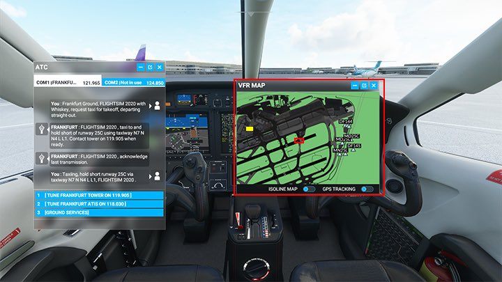 Der Eingang zum gelben Taxi befindet sich in der Nähe - Microsoft Flight Simulator: Taxi zur Landebahn - Advanced Flying - Microsoft Flight Simulator 2020 Guide