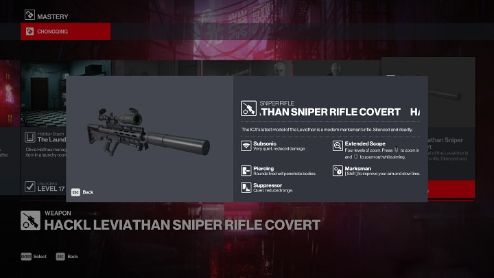 Das beste Scharfschützengewehr, das Sie in Hitman 3 freischalten können, ist das Hackl Leviathan Sniper Rifle Covert - Hitman 3: Belohnungen auf Meisterschaftsniveau - welche sind das?  - FAQ - Hitman 3 Guide