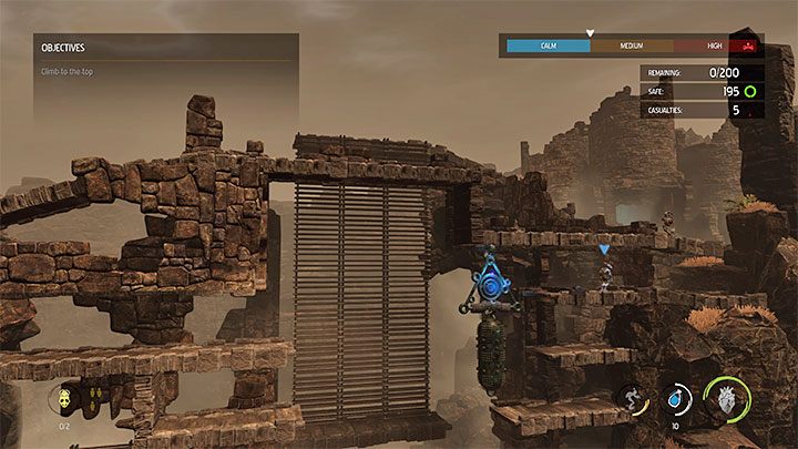 Alles was noch zu tun bleibt, ist den Ort zu verlassen - Oddworld Soulstorm: Schutz anderer Mudokons, der Ruinen - Komplettlösung - 2: The Ruins - Oddworld Soulstorm Guide