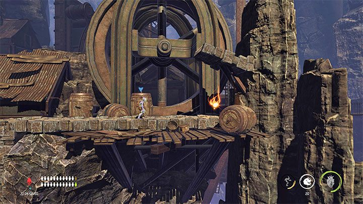 Bevor wir den geheimen Bereich endlich verlassen können, müssen wir seine höchste Stufe erkunden - Oddworld Soulstorm: Reise zur Phat Station, die Standseilbahn - Komplettlösung - 4: Die Standseilbahn - Oddworld Soulstorm Guide