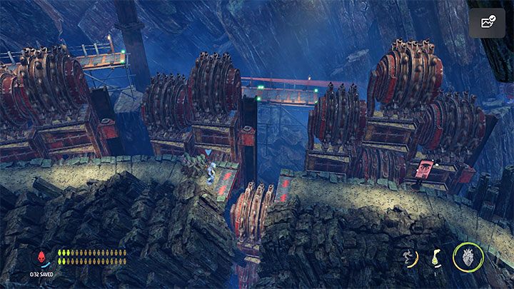 Kopf nach rechts - Oddworld Soulstorm: Sicherheit umgehen, Necrum - Komplettlösung - 10: Necrum - Oddworld Soulstorm Guide