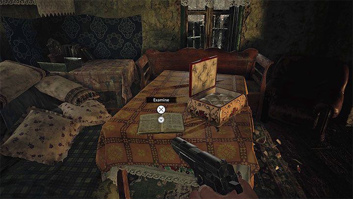 Das Tagebuch befindet sich an derselben Stelle, an der Sie den vierflügeligen Schlüssel erhalten – Resident Evil Village: Files, The Village, 2. und weitere Besuche – Liste – Files – Resident Evil Village Guide