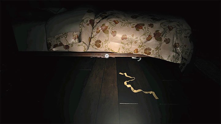 Kehre ins Schlafzimmer zurück und verstecke dich unter dem Bett - Resident Evil Village: Haus Beneviento, Breaker Box Puzzle - Puzzle-Lösungen - Resident Evil Village Guide