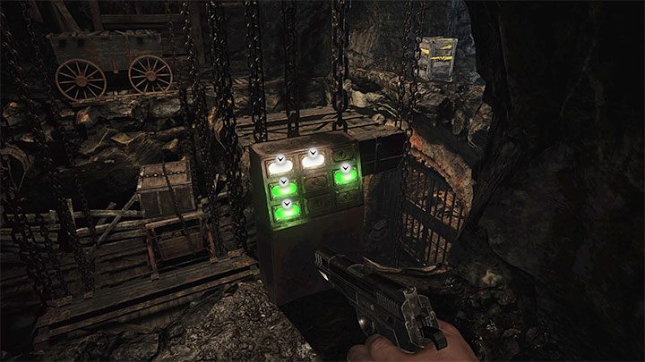 Im Keller gibt es ein kleines und einfaches Rätsel zu lösen – Resident Evil Village: Halskette mit zwei Löchern – wie wird es gelöst?  - Rätsellösungen – Resident Evil Village Guide