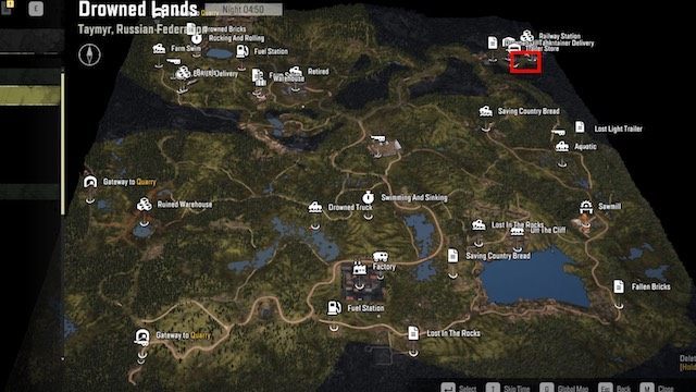 2 - SnowRunner: Drowned Lands - Karte mit versteckten Teilen, Fahrzeugen - SnowRunner: Taymyr - Russische Föderation - SnowRunner Guide