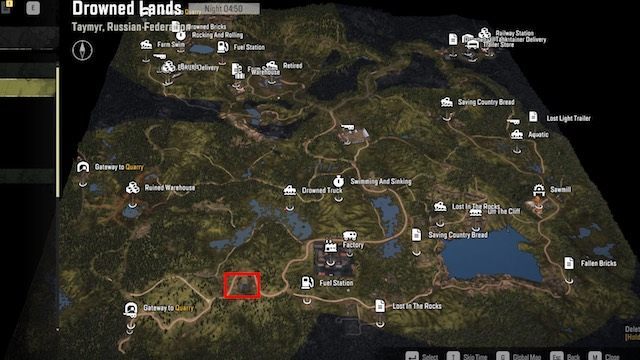 7 - SnowRunner: Drowned Lands - Karte mit versteckten Teilen, Fahrzeugen - SnowRunner: Taymyr - Russische Föderation - SnowRunner Guide