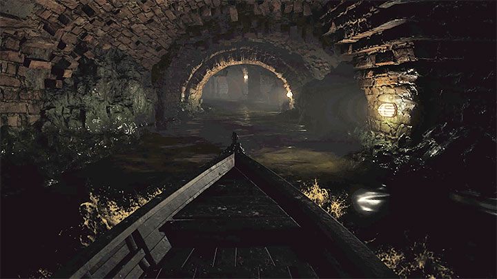 Sie müssen durch einige längere Tunnel gehen und ein neues Boot benutzen - Resident Evil Village: Urias bekämpfen und ins Dorf zurückkehren - Walkthrough - Fortress - Resident Evil Village Guide
