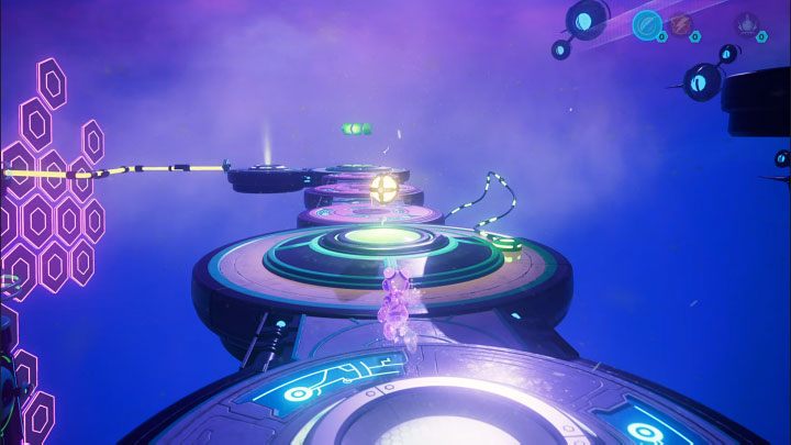 Follow the main path all the way straight ahead until you reach the Electric Sphere - take it - Ratchet & Clank Rift Apart: Kit, Return to Sargasso - puzzle guide, list - Clank and Kit Riddles - Ratchet & Clank Rift Apart Guide