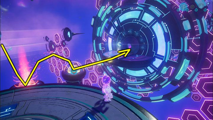 If you've done everything right, the projections should reach the last cable and then make their way to the meta-terminal to unlock the exit a moment later - Ratchet & Clank Rift Apart: Clank, Return to Savali - puzzle guide, list - Clank and Kit Riddles - Ratchet & Clank Rift Apart Guide