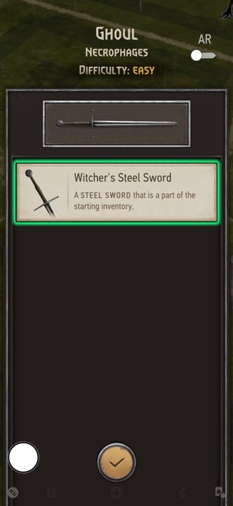 Schwerter können durch den Kauf im Laden oder als Belohnung für den Abschluss einer Mission erhalten werden - The Witcher Monster Slayer: Schwerter - Grundlagen - Witcher Monster Slayer Guidelayer