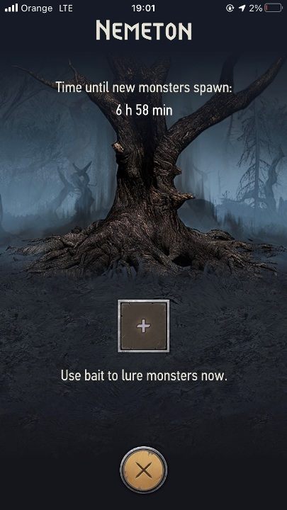 Nemetons sind besondere Orte, an denen Sie gegen 3 Monster kämpfen - Witcher Monster Slayer: Münzen, Währung - wie kann man verdienen?  - Store - Witcher Monster Slayer Guide