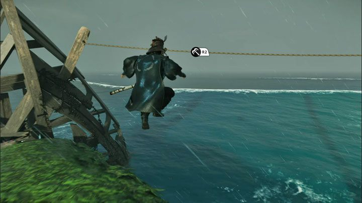 Spring auf das Seil - Ghost of Tsushima Iki Island: Das Vermächtnis von Kazumasa Sakai - Komplettlösung - Mythic Tales - Ghost of Tsushima Guide, Komplettlösung