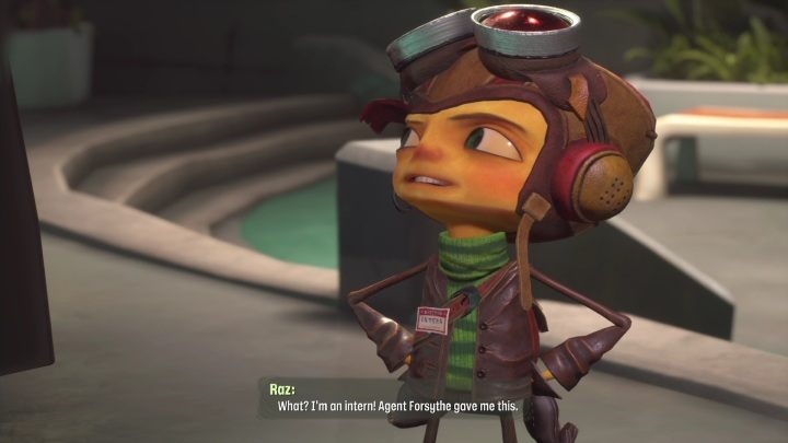 Nachdem Sie mit der Frau gesprochen haben, gehen Sie zur Rezeption - Psychonauts 2: The Motherlobe - Komplettlösung - Komplettlösung - Psychonauts 2 Guide