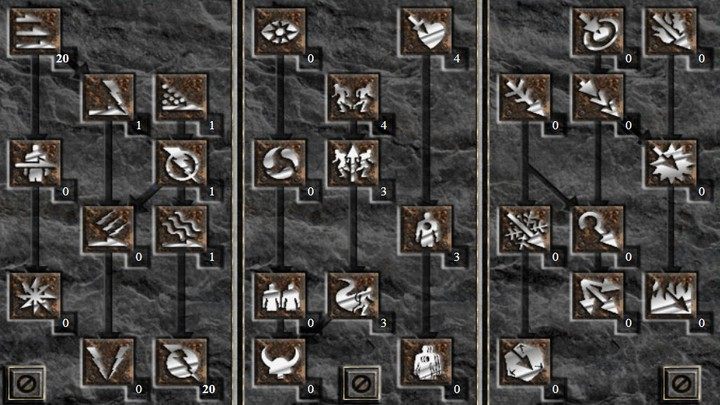 Beispiel für einen Thunderfury-Build für Level 50 - Diablo 2 Resurrected: Amazon - beste Builds - Amazon - Diablo 2 Resurrected Guide