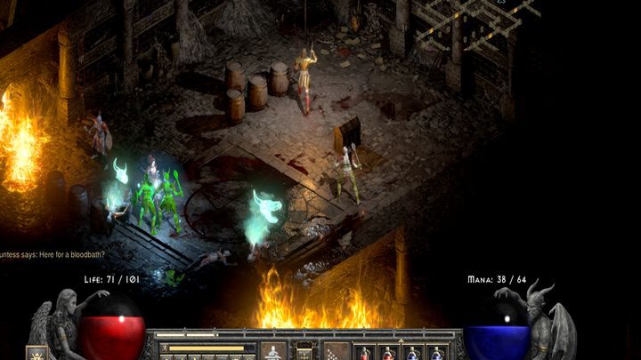 In den Dungeons selbst finden Sie viele Fässer, Sarkophage und mehrere mächtigere Arten von Feinden - Diablo 2 Resurrected: Der vergessene Turm - Komplettlösung - Akt 1 - Diablo 2 Resurrected Guide