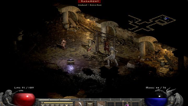 Der Kampf gegen Radament ist nicht einfach - Diablo 2 Resurrected: Radaments Lair - Komplettlösung - Akt 2 - Diablo 2 Resurrected Guide