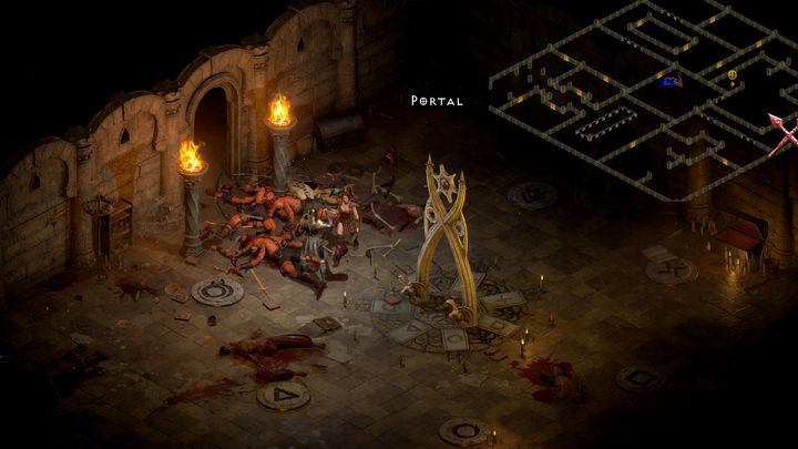 Im zweiten Stock des Palastkellers finden Sie ein Portal – Diablo 2 Resurrected: Arcane Sanctuary – Komplettlösung – Akt 2 – Diablo 2 Resurrected Guide