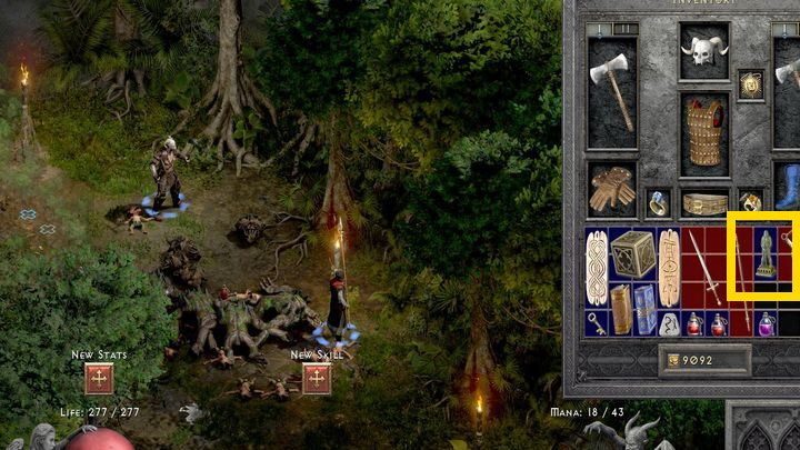 Um die Quest „Der goldene Vogel“ zu starten, müssen Sie den Ort „Spider Forest – Diablo 2 Resurrected: Golden Bird – Komplettlösung – Akt 3 – Diablo 2 Resurrected Guide“ erkunden