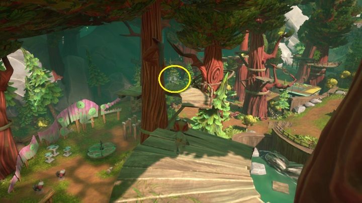 Ort: The Forgetful Forest – Psychonauts 2: PSI Challenge Marker, Questionable Area – wo zu finden?  – Fragwürdiger Bereich – Psychonauts 2 Guide