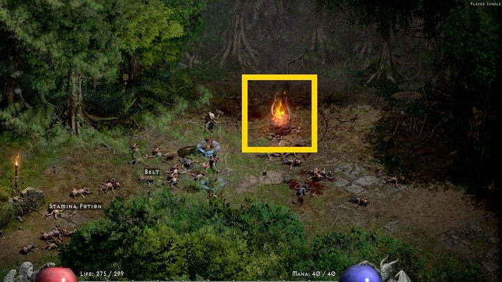 Die Gidbinn-Klinge finden Sie beim Erkunden des Spinnenwaldes - Diablo 2 Resurrected: Blade of the Old Religion - Komplettlösung - Akt 3 - Diablo 2 Resurrected Guide