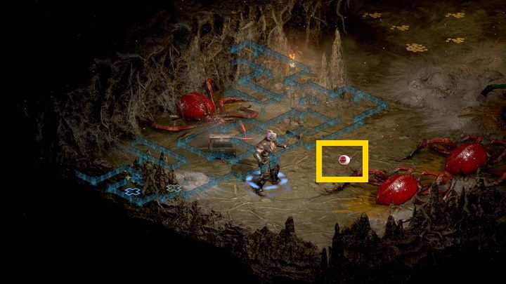 Khalims Auge kann in der Spinnenhöhle gefunden werden – Diablo 2 Resurrected: Khalims Will – Komplettlösung – Akt 3 – Diablo 2 Resurrected Guide