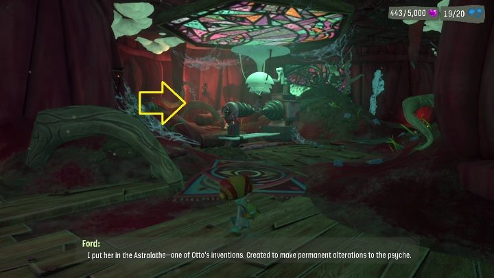 1 – Psychonauts 2: Emotional Baggage in Tomb of the Sharkophogus – wo zu finden?  - Grab des Sharkophogus - Psychonauts 2 Guide