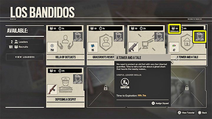 Jede Operation hat zwei Anforderungen - Far Cry 6: Los Bandidos Operations - Grundlagen - Far Cry 6 Guide