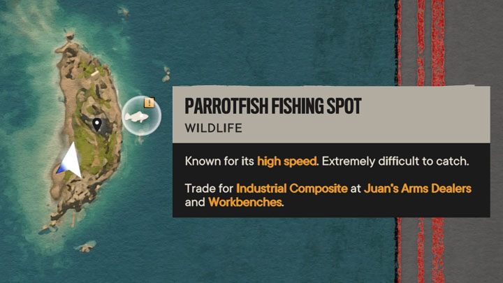 Theoretisch können Sie überall in der Spielwelt fischen, aber Sie haben viel höhere Chancen auf einen Fang in Fishing Spots - Far Cry 6: Jagen und Angeln - Grundlagen - Far Cry 6 Guide