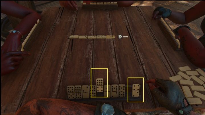 Dieses Spiel ist ganz einfach zu spielen und zu verstehen - Far Cry 6: Minispiele - Domino und Hahnenkampf - Grundlagen - Far Cry 6 Guide