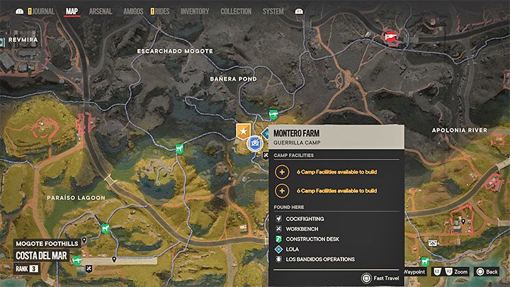 Die Montero Farm ist ein Rebellenversteck in der Region Madrugada - Far Cry 6: Guerillacamps und ihre Erweiterung - Grundlagen - Far Cry 6 Guide
