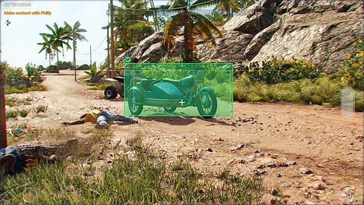 Eine weitere nützliche Funktion des Smartphones ist die Verwendung der Kamera zum Scannen von Fahrzeugen - Far Cry 6: Smartphone - Grundlagen - Far Cry 6 Guide