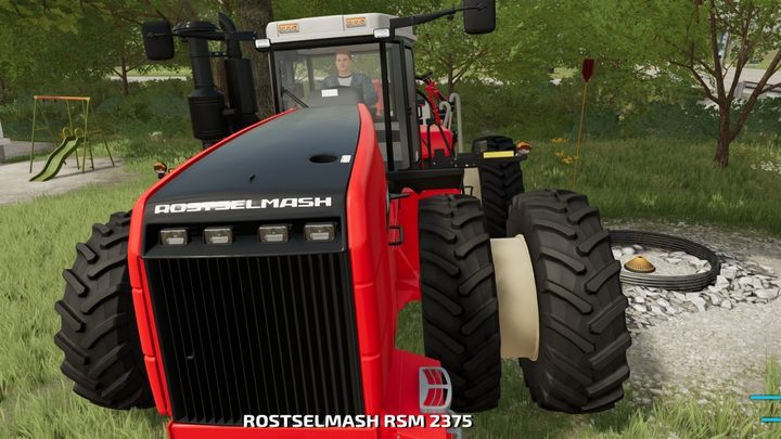 Sogar einige der großen Maschinen können schmale Reifen verwenden.  - Landwirtschafts-Simulator 22: Felder - wie kann man sie nicht zerstören?  - FAQ - Farming Simulator 22 Guide