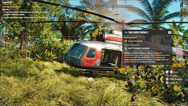 Der Spezialangriff des Volta ermöglicht es Ihnen, einen EMP-Impuls zu senden, der alle Geräte in der Umgebung lähmt, einschließlich Hubschraubersystemen - Far Cry 6: Helicopters - wie kann man zerstören?  - FAQ - Far Cry 6-Leitfaden