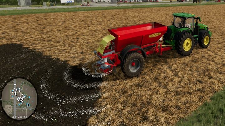 Sie können den Boden vor oder nach dem Pflügen / Kultivieren / Säen düngen - Farming Simulator 22: Düngen - Feldarbeit - Farming Simulator 22 Guide