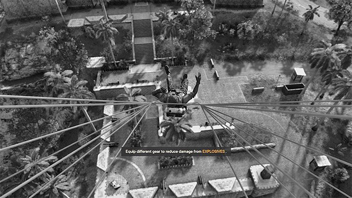 Das Überfliegen von Esperanza ist strengstens verboten, und Sie werden automatisch abgeschossen, wenn Sie sich der Stadt mit einer Flugmaschine (Helikopter, Flugzeug) nähern UND zusätzlich mit einem Wingsuit oder Fallschirm - Far Cry 6: Esperanza - können Sie überfliegen? es?  - FAQ - Far Cry 6-Leitfaden