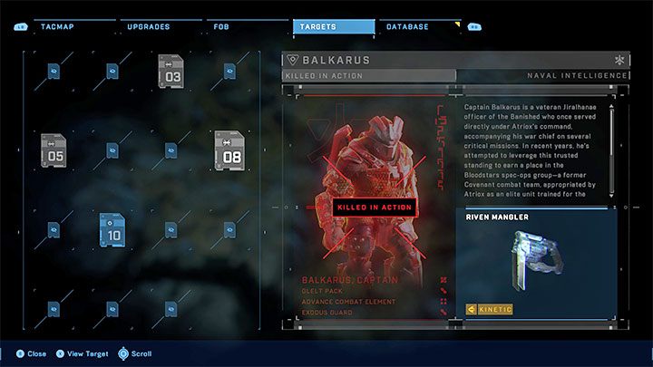 Hochrangige Ziele, die durch rote Symbole auf der Weltkarte symbolisiert werden - Halo Infinite: Alle Missionen - Liste, Missionstypen - Komplettlösung - Halo Infinite Guide