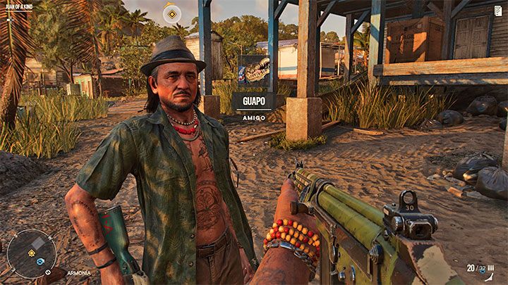 Kurz nachdem Sie Juan getroffen haben, müssen Sie am Strand gegen feindliche Soldaten kämpfen – Far Cry 6: Guapo – Amigo – Amigos – Haustiere – Far Cry 6 Guide
