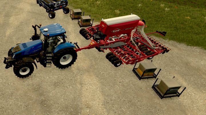 Denken Sie daran, dass die Tanks von Fahrzeugen jederzeit geleert werden können - Landwirtschafts-Simulator 22: Tanks nachfüllen - Grundlagen - Landwirtschafts-Simulator 22-Leitfaden