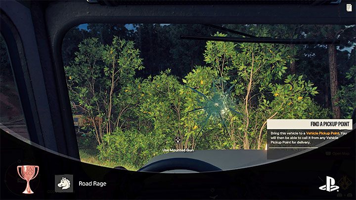 Dein Charakter sollte automatisch in die Kabine des Fahrzeugs springen und den Fahrer mit der Machete töten - Far Cry 6: Road Rage Trophy - wie bekommt man sie?  - Trophäenführer - Far Cry 6-Führer