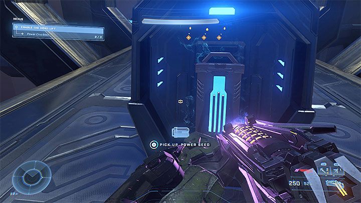 Die neue Aufgabe besteht darin, 3 Schmelztiegel mit Energie zu versorgen, indem 3 Energiesamen gefunden und geliefert werden - Halo Infinite: Nexus - Komplettlösung - Hauptmissionen - Halo Infinite Guide