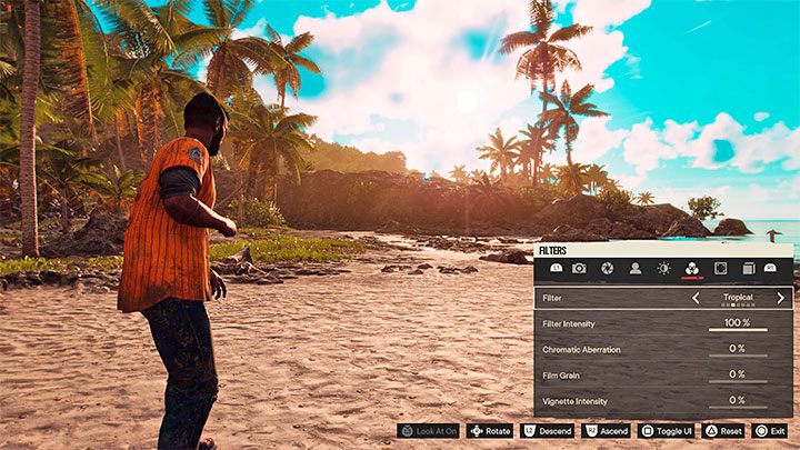 Der Fotomodus bietet viele nützliche Optionen, die Ihnen helfen, ein perfektes Foto aufzunehmen - Far Cry 6: Fotomodus - wie aktiviere ich ihn?  - Anhang - Far Cry 6-Leitfaden
