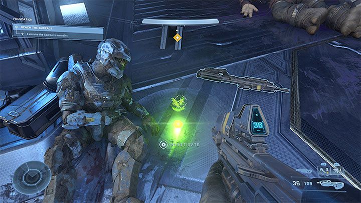Sie finden dieses Gadget in der Hauptmission namens Foundation, nachdem Sie den Körper des Spartaners erreicht haben – Halo Infinite: Upgrades – neue Gadgets – Grundlagen – Halo Infinite Guide