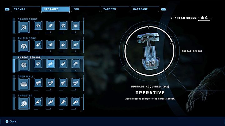 Threat Sensor hat zwei interessante Upgrades - Halo Infinite: Upgrades - neue Gadgets - Grundlagen - Halo Infinite Guide