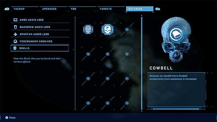 Der Schädel erhöht die Beschleunigung durch Explosionen – Halo Infinite: Cowbell, 2. Schädel (Foundation) – wo zu finden?  - Schädel - Halo Infinite Guide